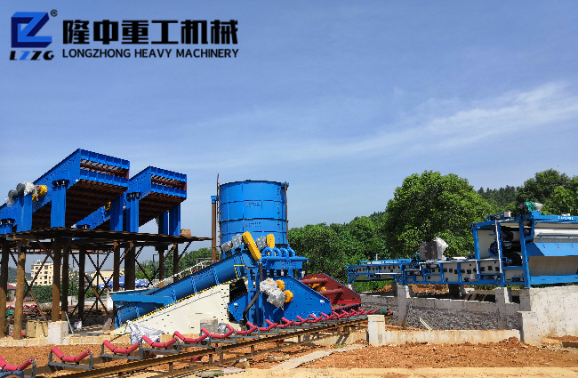 螺旋洗砂機(jī)在制砂生產(chǎn)線上，原來有這么重要