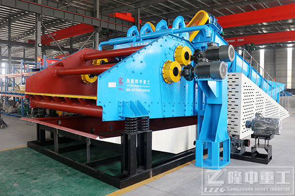 螺旋洗砂機在清洗、脫水和分J工作過程介