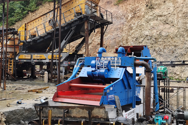 砂石清洗機(jī)+細(xì)砂回收機(jī)，讓你洗砂干凈量又